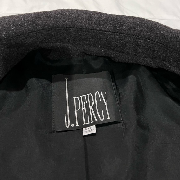 J Percy Womens Jackets & Coats J. Percy Wool Pea Coat Size 8 - Picture 4 of 6